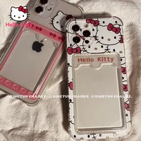 hello kitty for iphone 11 12 13 pro max 11pro 11promax 12pro 12promax card phone cover for iphone 13pro 13promxa xs max xr case