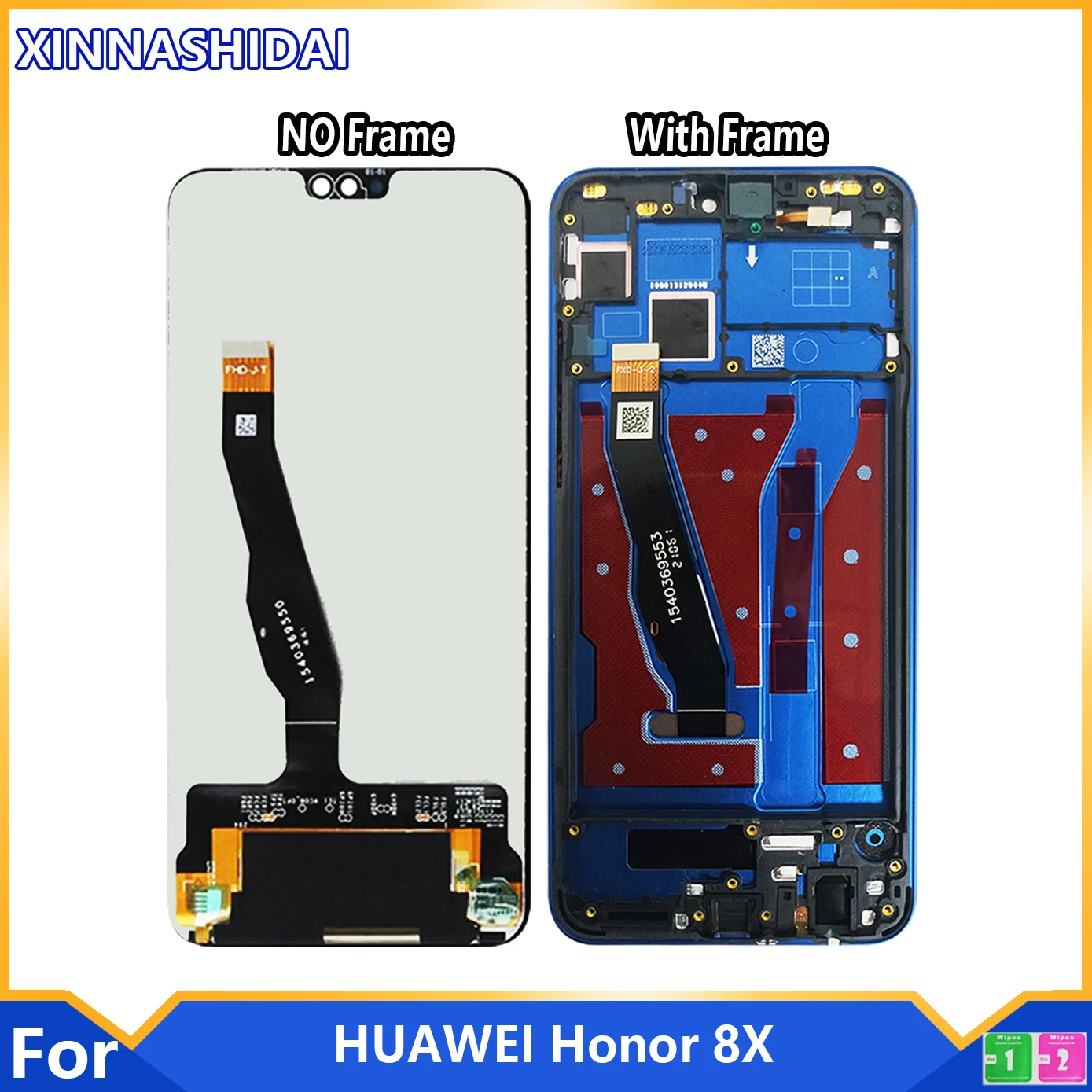 ЖК-дисплей 6 5 дюйма для Huawei Honor 8X сенсорный экран дигитайзер запасные части