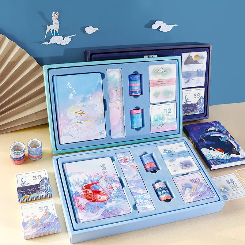 

Набор для блокнотов, милые фиолетовые и розовые бриллиантовые блокноты, канцелярские принадлежности, Бюджетный журнал и стилус, школьные принадлежности в подарок