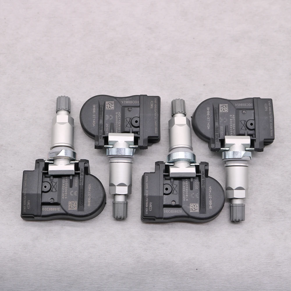 4 шт./партия, 433 МГц датчик давления в шинах BBP337140B для Mazda 2 3 5 6