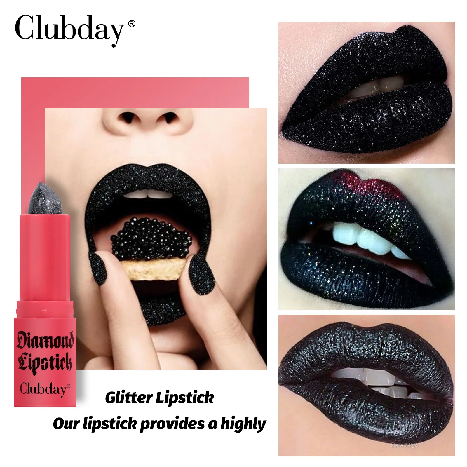 MISS ROSE Блестящая алмазная помада Блеск для губ Нейтральные розовые оттенки Макияж