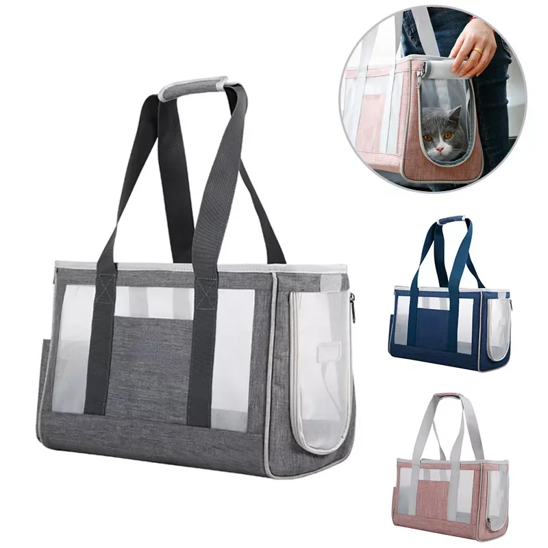 

Carrier Bag Breathable Transporter Pet Bag Portable Puppy Single Shoulder Bags Travel Carrier for CAT Dog Pets Handbag