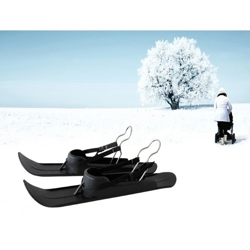 

Ski Plate Wheelblades Sled Skiing Board Beach Skateboard Fit Stroller Balance Bikes Disabled Wheelchair Pet Strollers