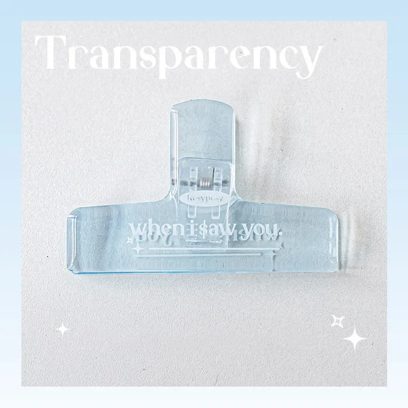 

Прозрачные акриловые зажимы для скрапбукинга 50 шт