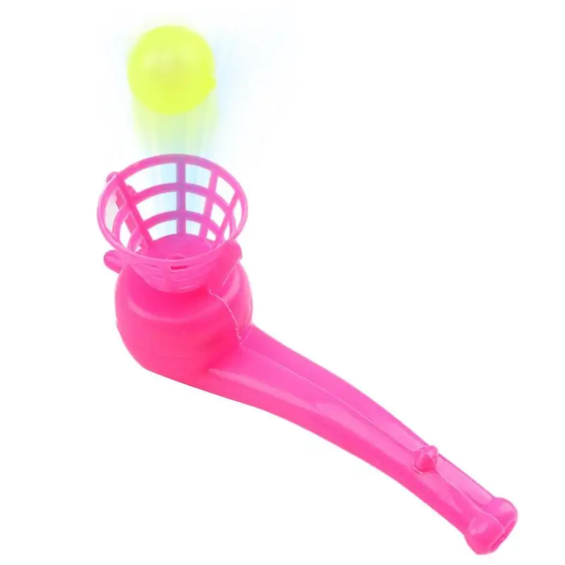 

Blow Ball Pipe Game Floating Pipe Ball Balance Training Portable Preschool Learning Toys Birthday Gifts For Toddlers Kids