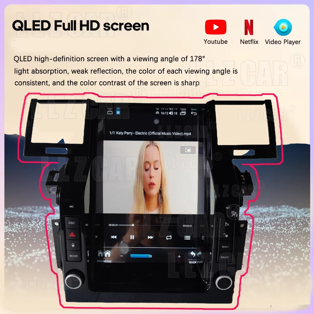 Android 14.0 8-ядерный 8 + 256G автомобильный мультимедийный радиоплеер для Land Range Rover Sport 2005-2009 авто стерео GPS навигация головное устройство (art.: 3920d0aff98db) - 3920d0aff98db