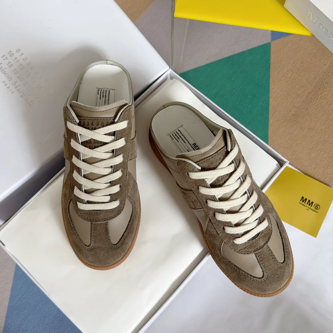 Maisonmargiela MM6 повседневные классические кроссовки для тренировок цвета хаки