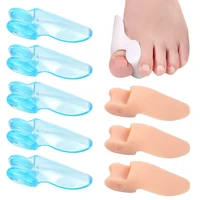 gel toe corrector orthopedic silicone pedicure too for foot hallux valgus bunion thumb straightener toe separator foot care pad