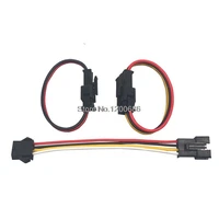 22awg 20cm sm 2 54mm female and male sm2 54 connector cable harness sm male female plug led connector cable