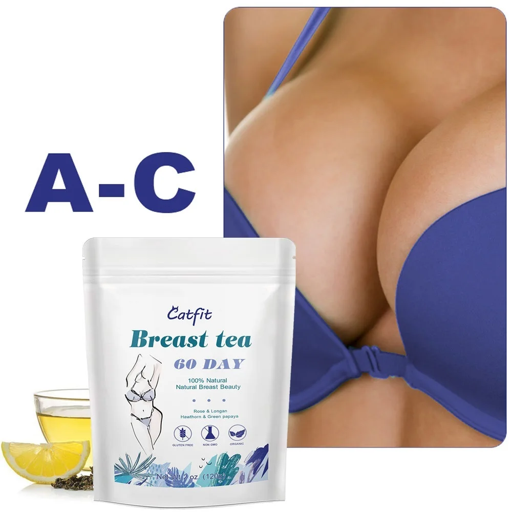 

CatFit Size-Up Breast Enlargement Promote Female Hormones-TEA Bust Growth boobs Shaping and beauty Tea Chest Care Oil