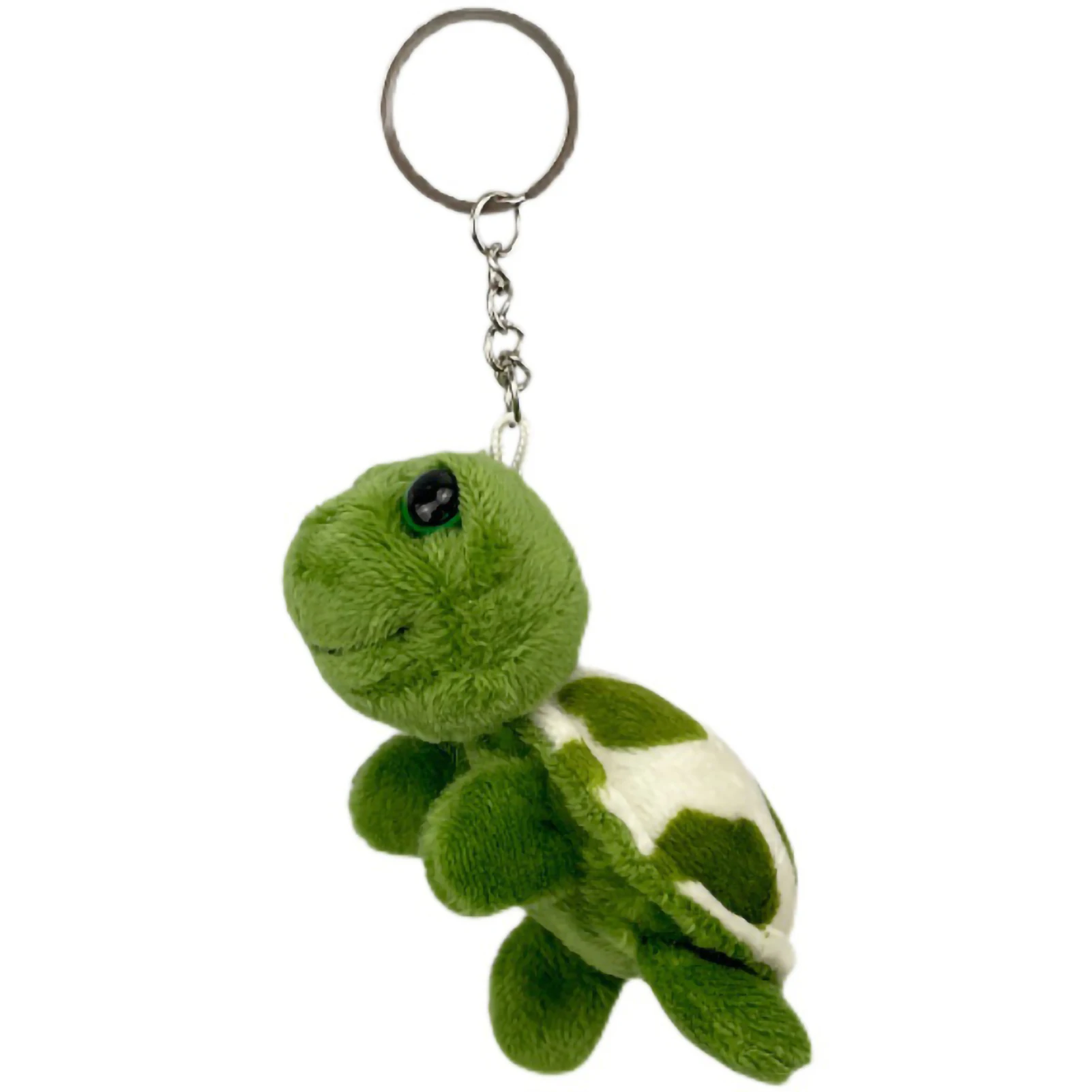 

Cute Tortoise Keychain Plush Pendant Green Decorative Tortoise Stuffed Plush Doll Ornament Keyring for Kids Gifts