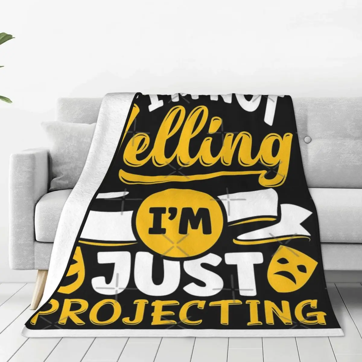 Забавное одеяло для кинотеатра стеспианизма забавное покрывало на кровать