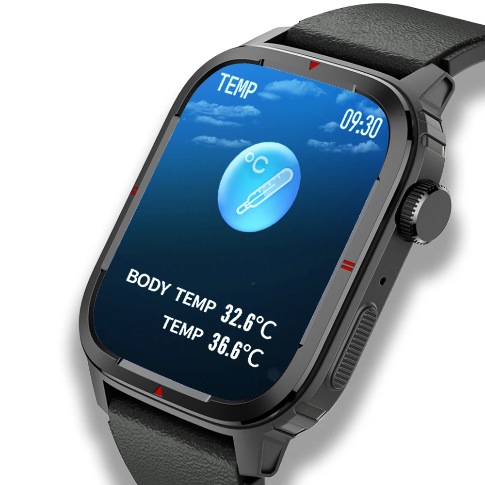 

New 2022 Smart Watch Men 1.7 Inch Waterproof Women Smartwatch Temperature Measurement Oxygen Sensor Bluetooth Call Watch Android