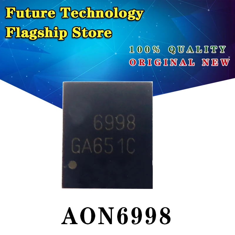 

5 unidade AON6998 AO6998 100% QFN-8 Chipset, , 6998 nuevo