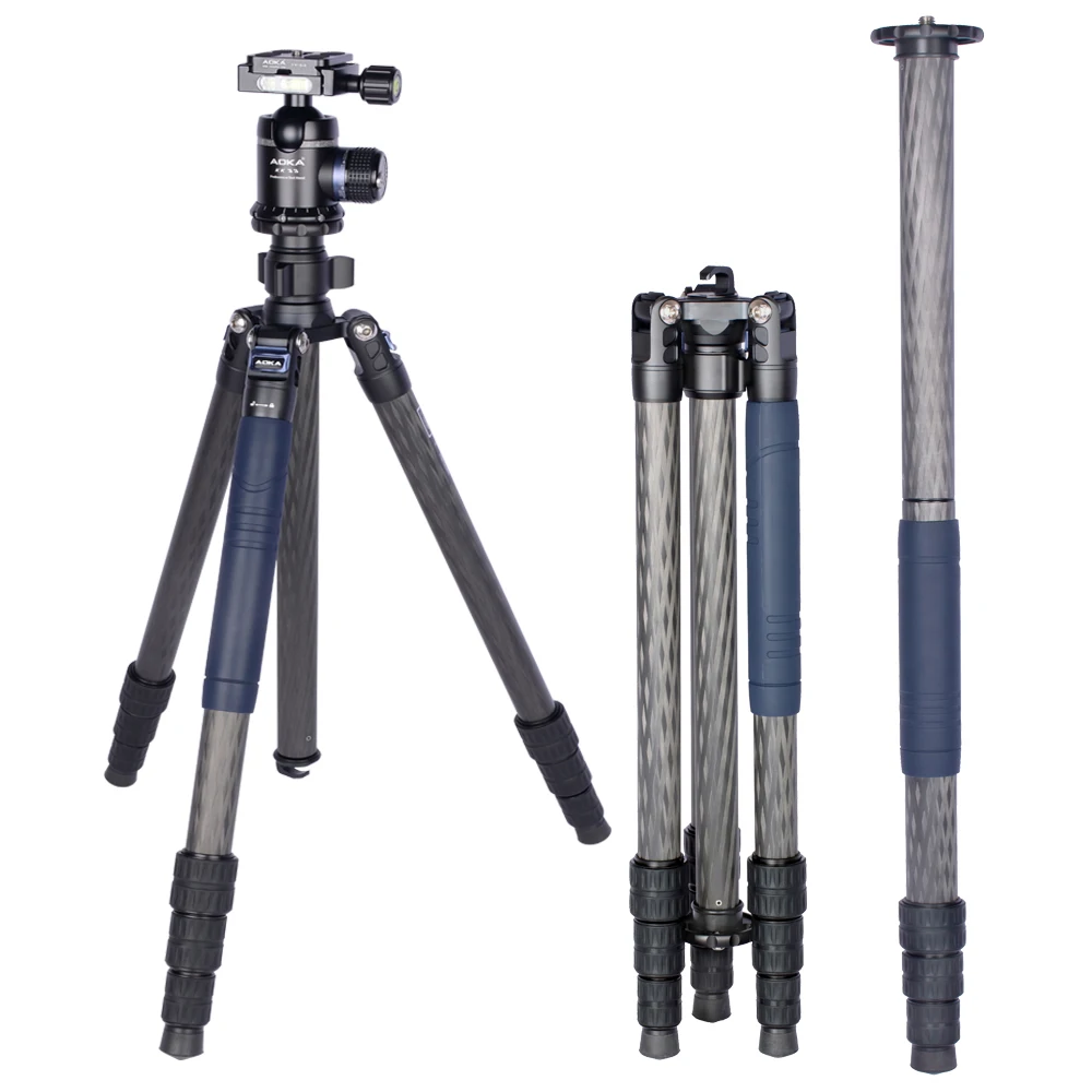 

Heavy duty hunting video digital dslr carbon fiber tripod for camera