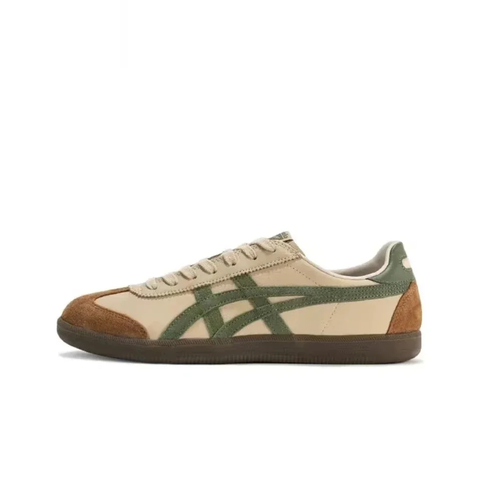 Onitsuka Tiger Tokuten Ткань Синтетическая кожа Мужские и женские низкие кроссовки унисекс