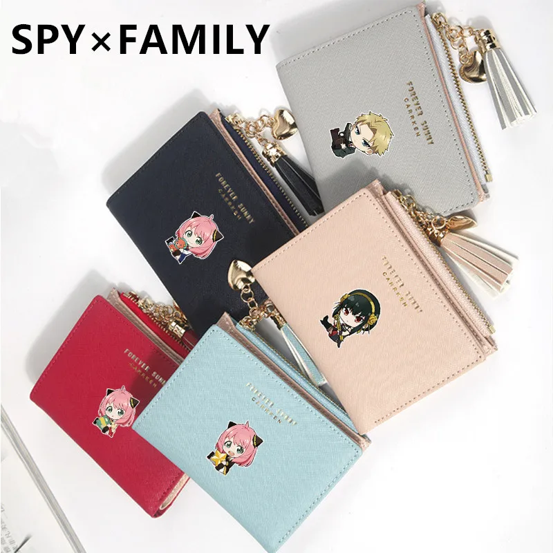 

SPY×FAMILY Кошелек для монет, искусственная фантазия, сумерки, ювелирные изделия, копия, искусственная кожа, высококачественный подарок на день ...