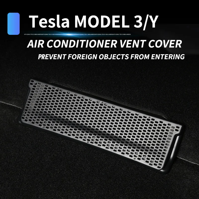 

Аксессуары для Tesla Model Y/3 2021 2022 крышка воздуховыпускного отверстия под сиденье, пылезащитный чехол, аксессуары для автомобиля, украшение интерьера