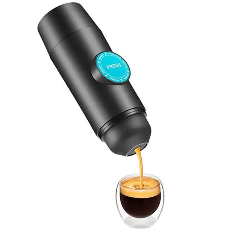 2 In 1 Electric Espresso Coffee Maker Portable Nespresso Capsule Coffee Machine Rechargeable Mini Coffee Machine