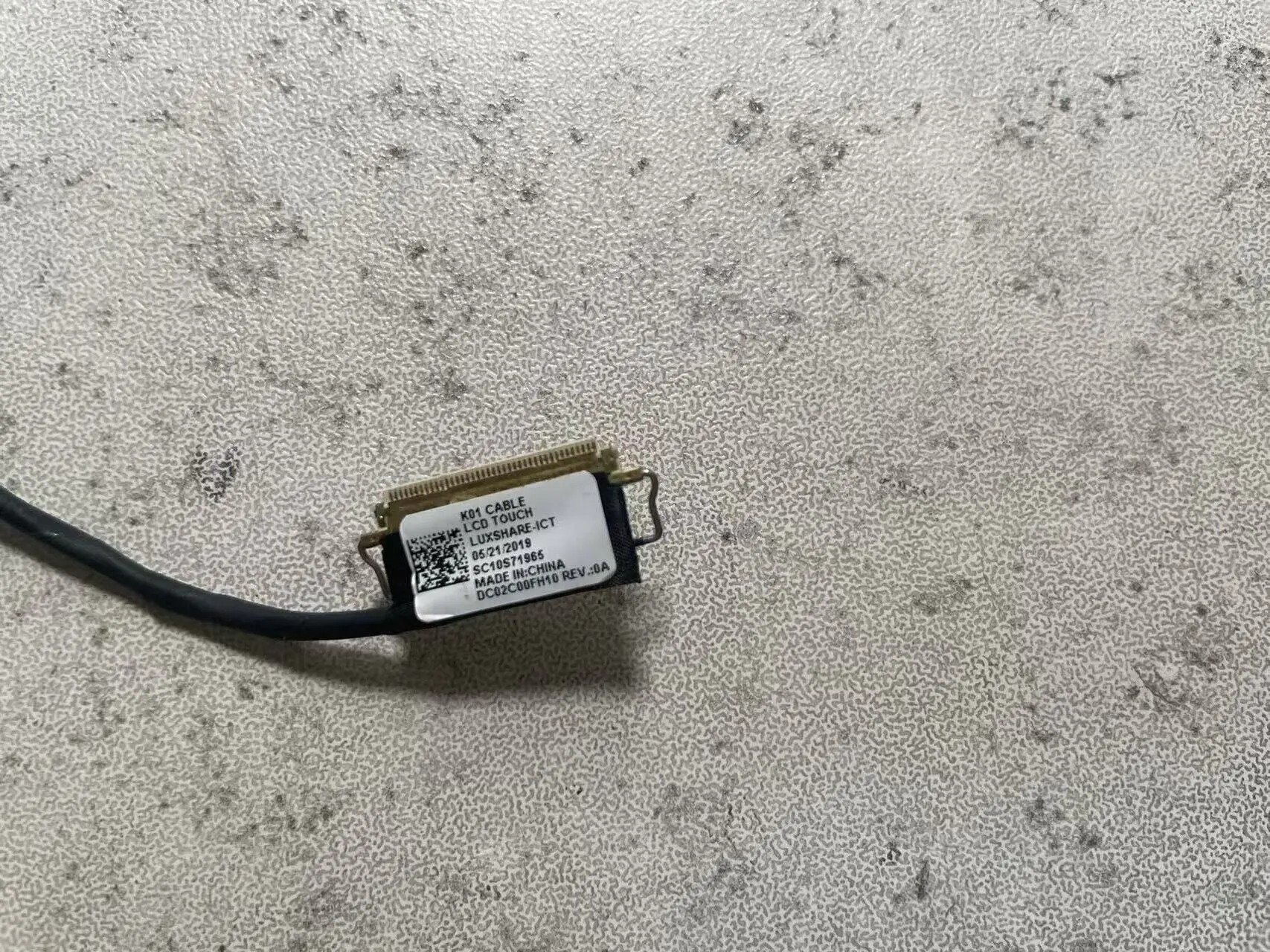 Замена кабеля ЖК-дисплея для ноутбука Lenovo ThinkPad X1 Carbon 7-го поколения 14 дюймов D20 SC10S71965 DC02C00FH10 DEP Cable Touch (art.: 3920db0afa65f) - 3920db0afa65f