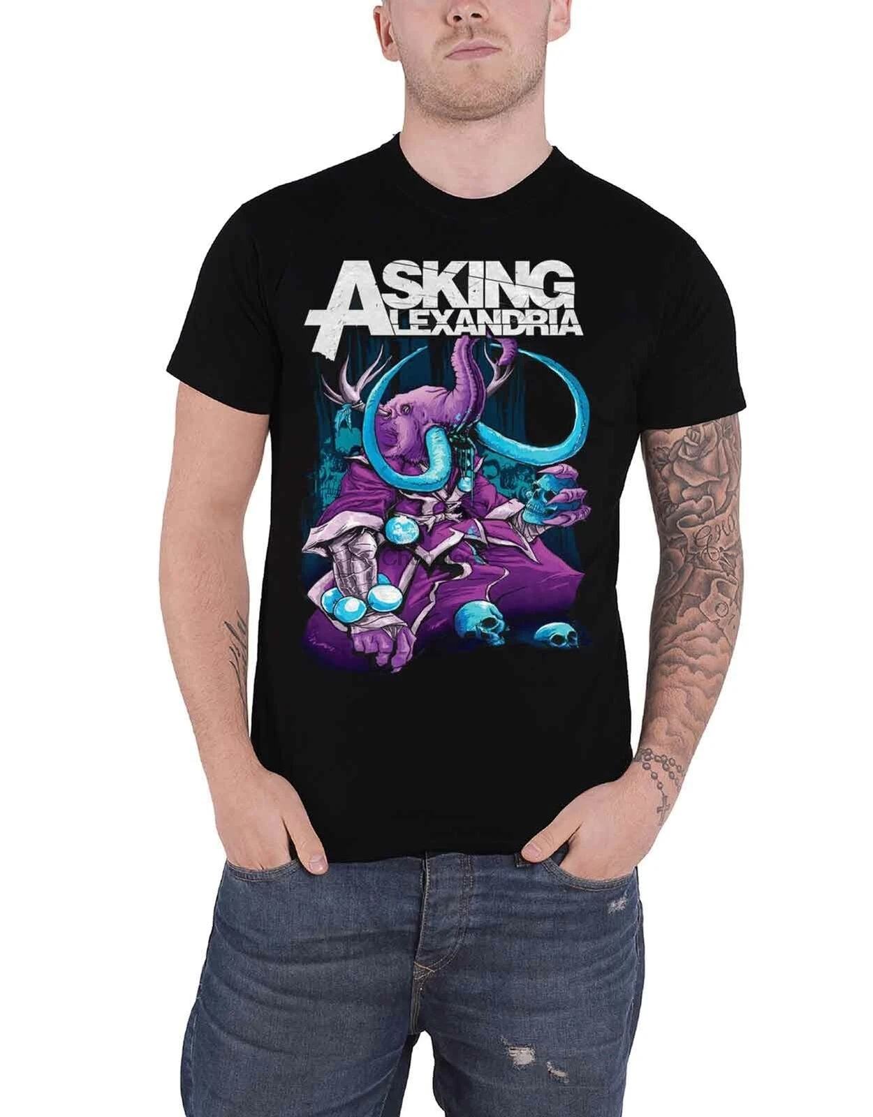 Новая официальная Мужская черная футболка с логотипом команды Devour Band | Футболки