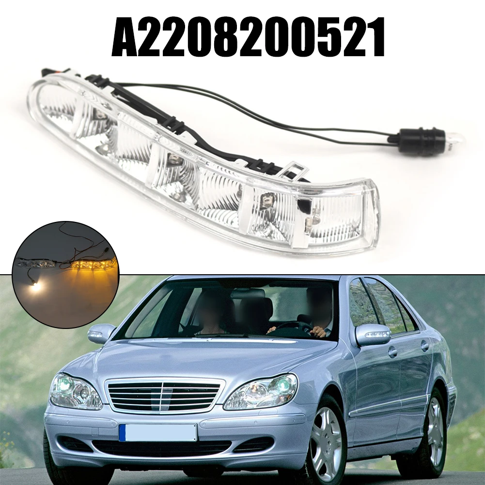

Автомобильное зеркало заднего вида, указатель поворота для Mercedes W220 S Class 2003 2006 и W215 CL Class 2003 2006 с OEM-совместимой