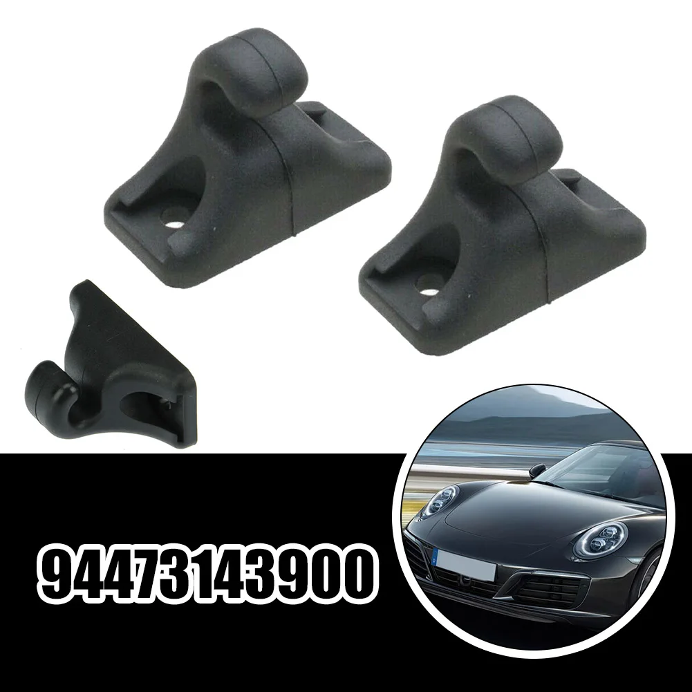 

2PCS Sun Visor Bracket Clips Car Interior Sunvisor Hanger Hook Clip For Porsche 924 944 968 #94473143900 Auto Accessories