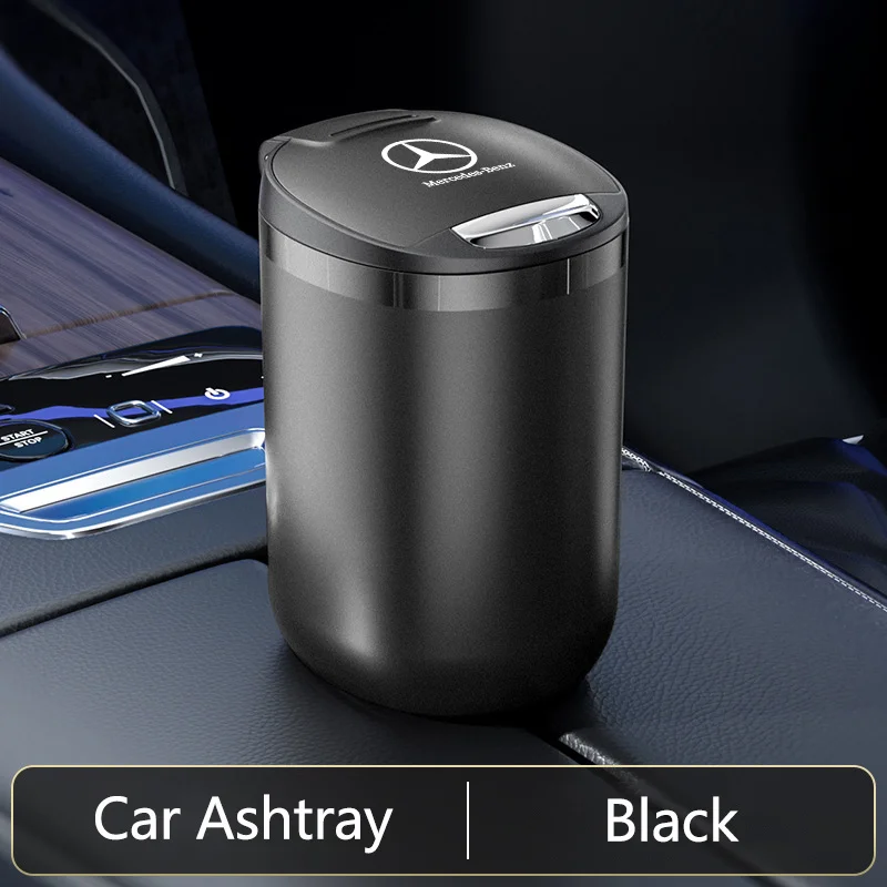 1 шт. портативная светодиодная дымовая автомобильная пепельница для сигаретного