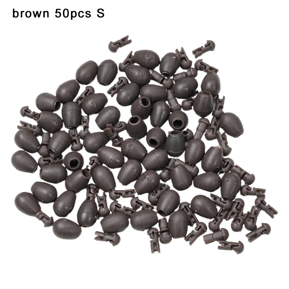 

20/50pcs S/L Quick Change Beads For Carp Fishing Shock Bead Method Feeder Bead Fish Change Hooklength Instantly Shock Tackle