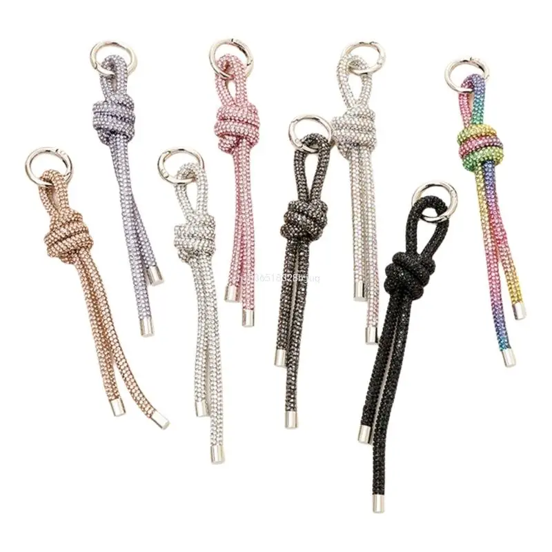 Привлекательный ремешок для телефона с блестящими бриллиантами красочный