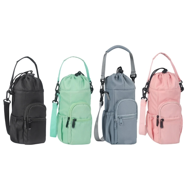 

Water Bottle Sleeve Insulated Water Bottle Holder Sling Bag