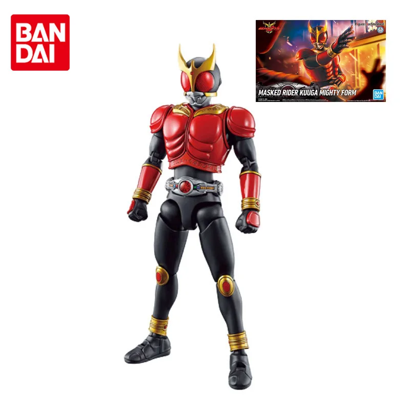 

BANDAI Genuine Figure-rise Kamen Rider Masked Rider Kuuga Mighty Form Joints Movable Anime Action Figure Toys Boys Kids Gifts