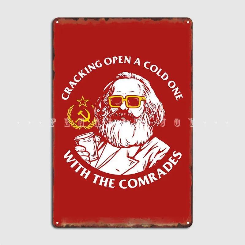 

Трещины открыть холодный один плакат металлическая фотография гаража декор стен паб украшение жестяной знак плакат