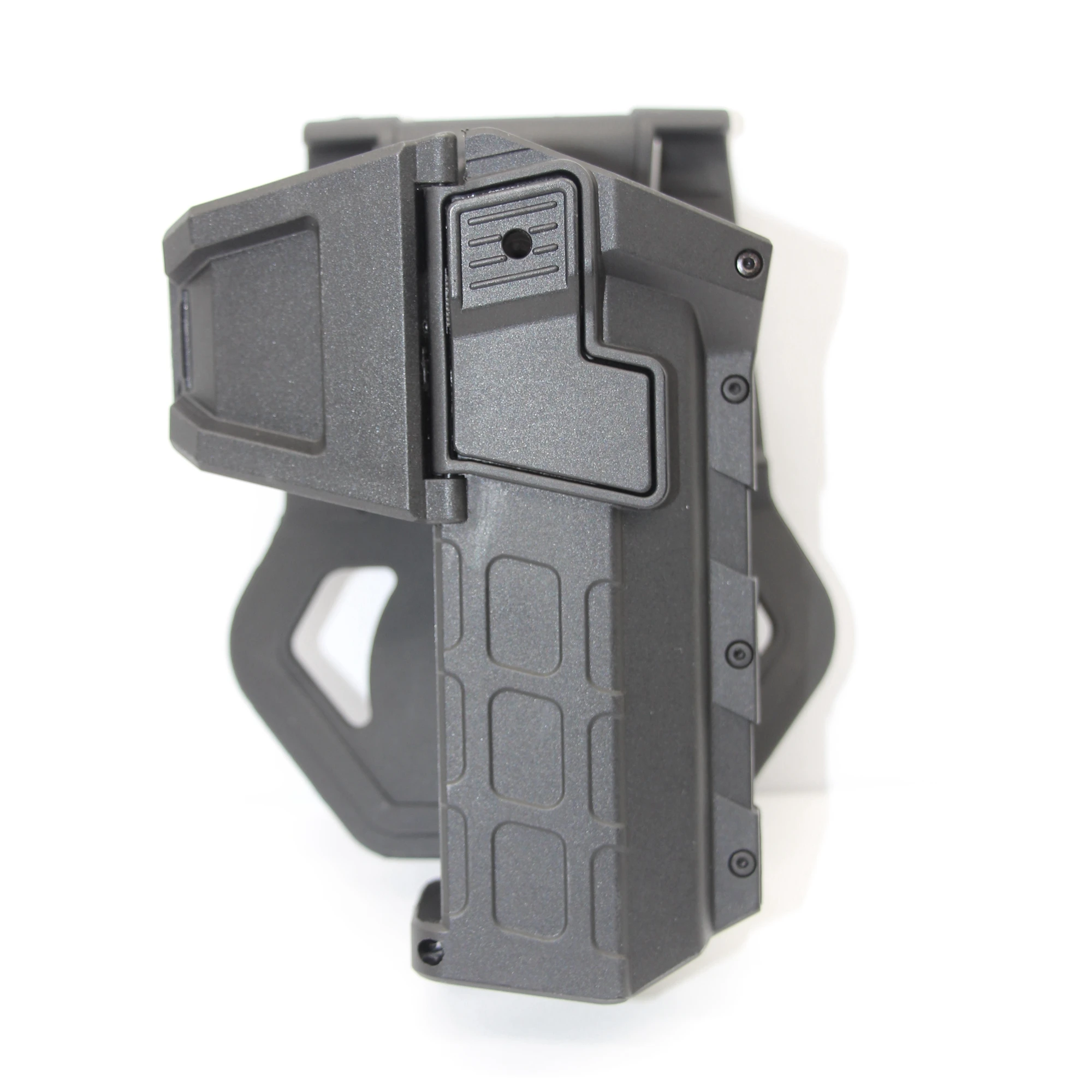 

Tactical Gun Holster for SIG SAUER P320 Movable Locking Pistol Holster with Flashlight Laser Airsoft Mounted Handgun Case