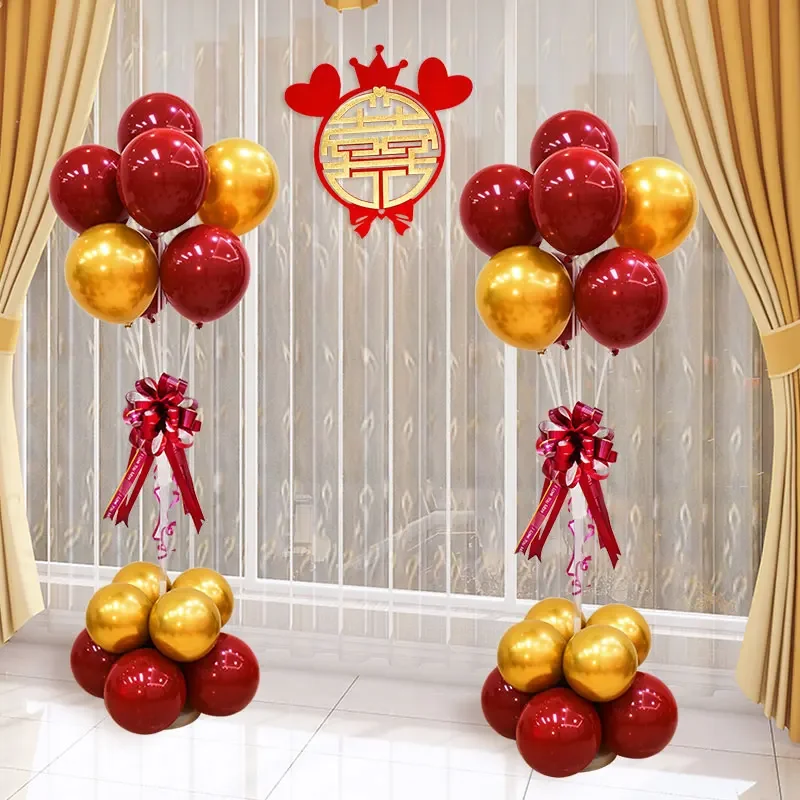 Напольный плавающий воздушный шар украшение новый дом стол кронштейн набор для