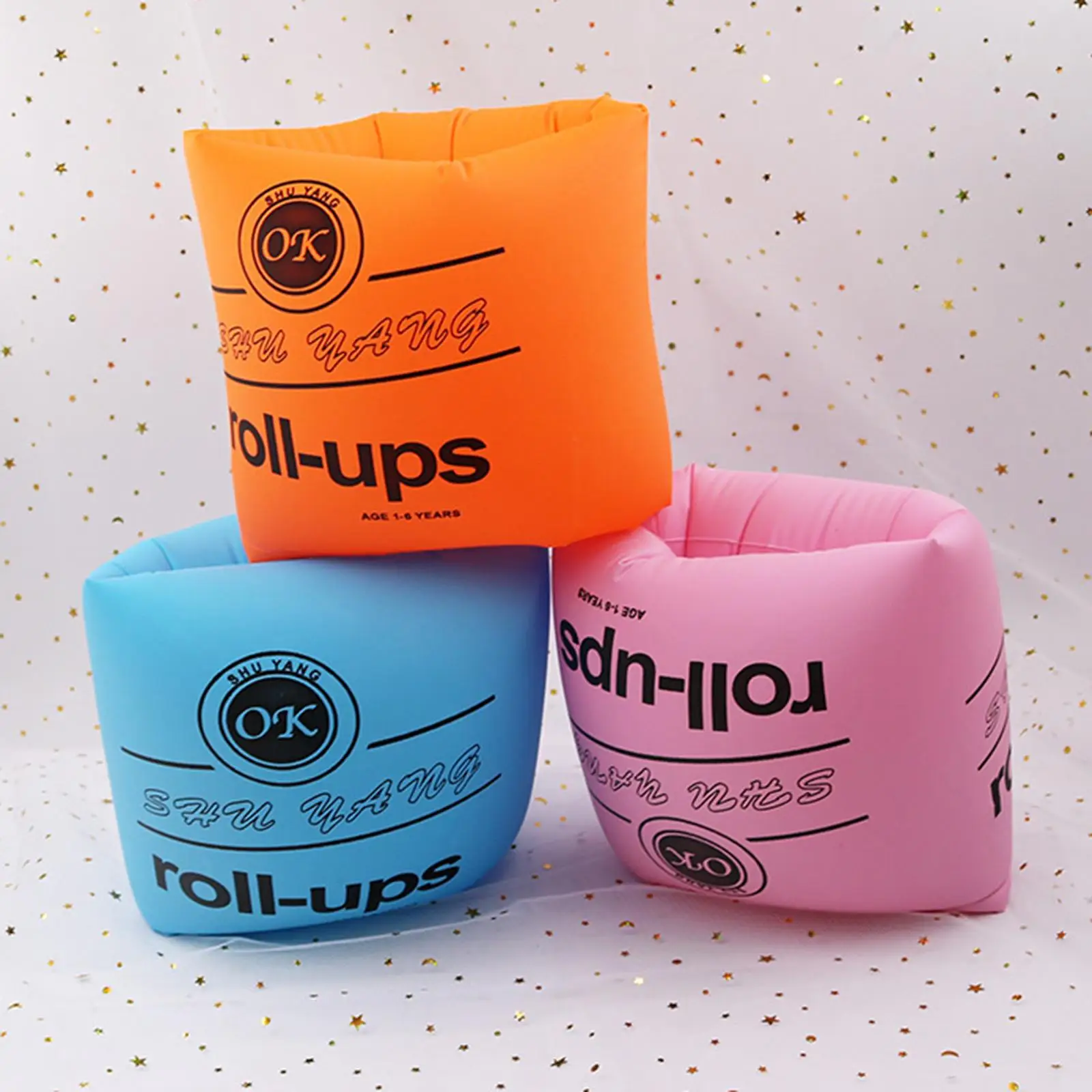 

Children Swimming Arm Ring PVC Inflatable Pool Float Sleeves Swimming Arm Float Rings Pool Floating Sleeve Swim Trainer