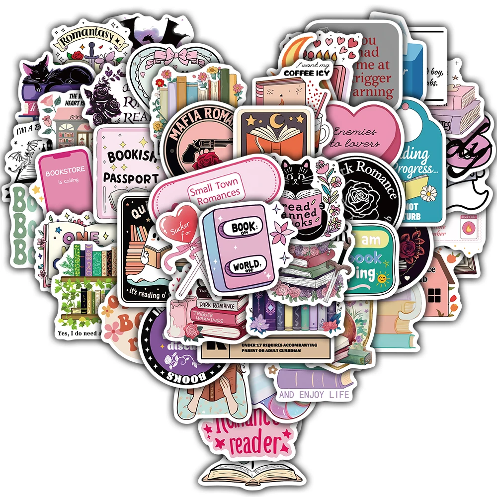 

Мультяшные стикеры для книг и телефонов