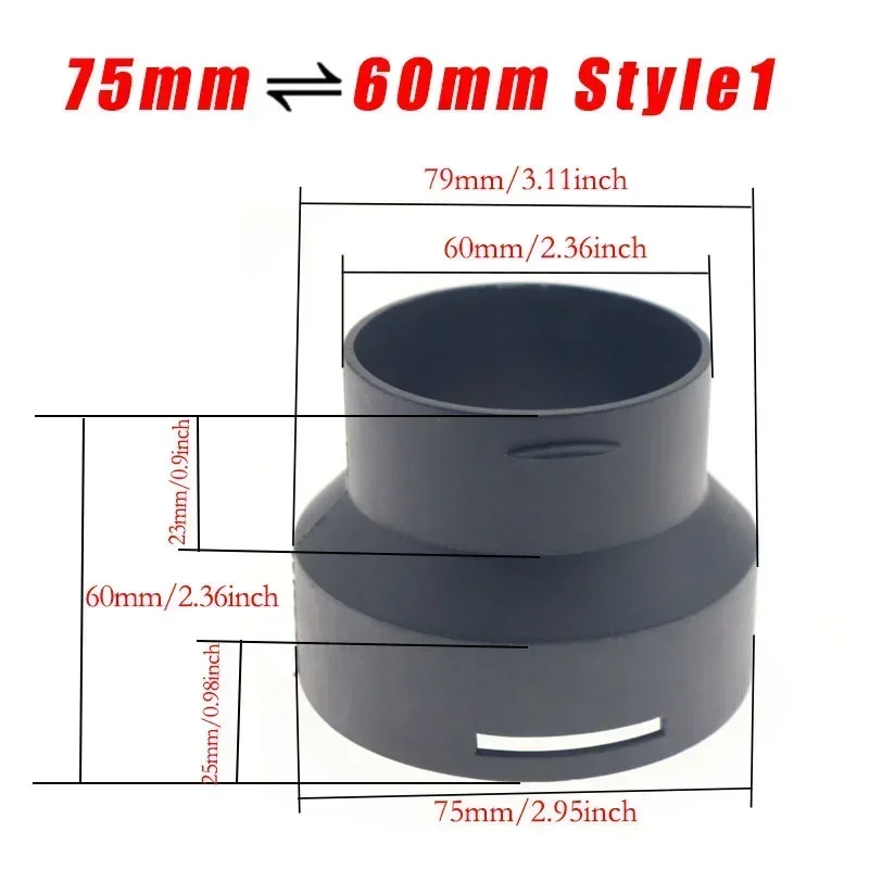 

42/60/75/90 мм автомобильный обогреватель, редуктор воздуховода, разъем для выходной трубки, соединитель воздуховода отопителя для Eberspacher Webasto