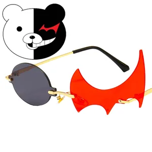 Danganronpa Flame Personality Sunglasses Glasses Anime Cosplay Monokuma Glasses Halloween COS in 