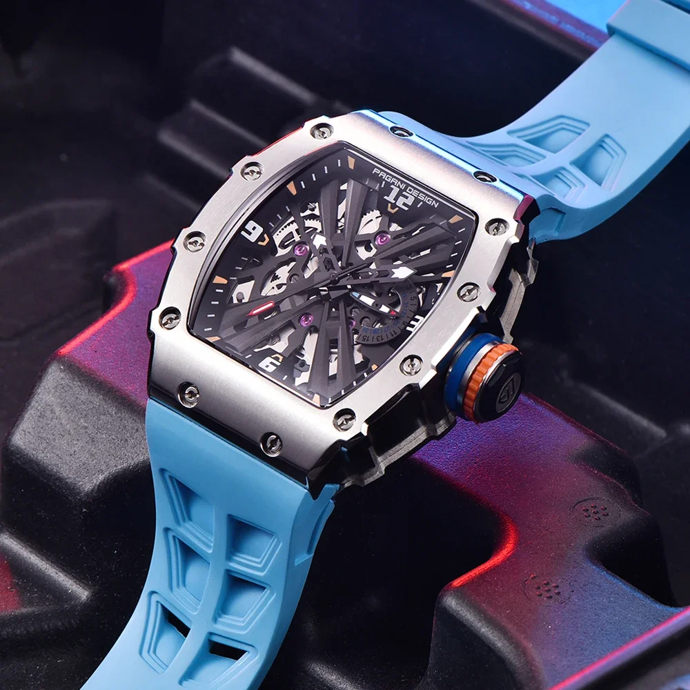 Часы наручные PAGANI Мужские кварцевые брендовые Роскошные спортивные