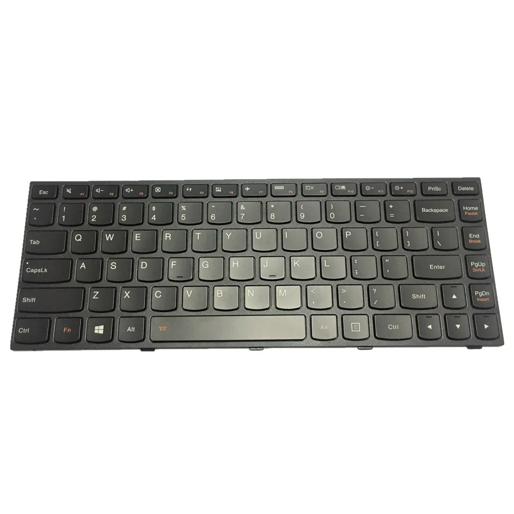 Купи New for Laptop Lenovo Ideapad Z410 G400s G405s Flex 14 US Keyboard Backlit 25214817 English за 1,019 рублей в магазине AliExpress