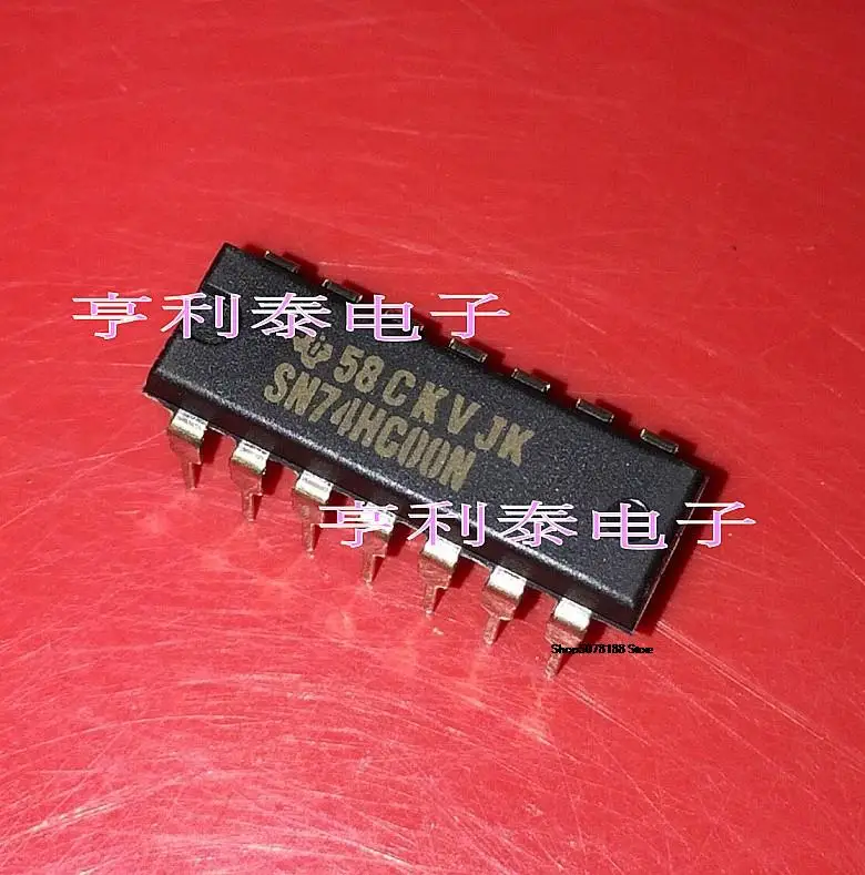 

10pieces SN74HC00N 74HC00 2 DIP14 New original fast shipping
