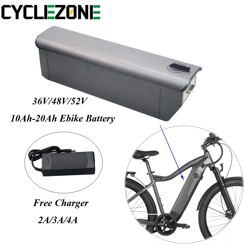 

Replace HIMO C26 Ebike Battery 48V 10Ah 10.4Ah 13Ah 14Ah iGo Ride1up 700 Electric Bike Battery 48V 250W 350W 500W 750W E-Bike