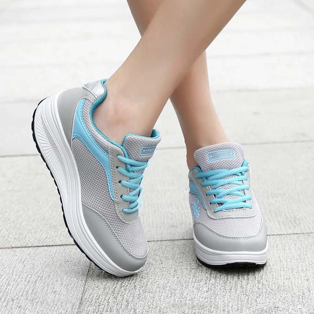 

Women's Basketball Sneakers Female Casual Air Mesh Breathable Trainers Sporty Flats Ladies Vulcanize Sneakers Zapatillas Mujer