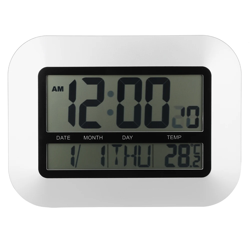 

Household Multi-Functional Fashionable Digital Clock Electronic Thermometer with Calendar Display digital