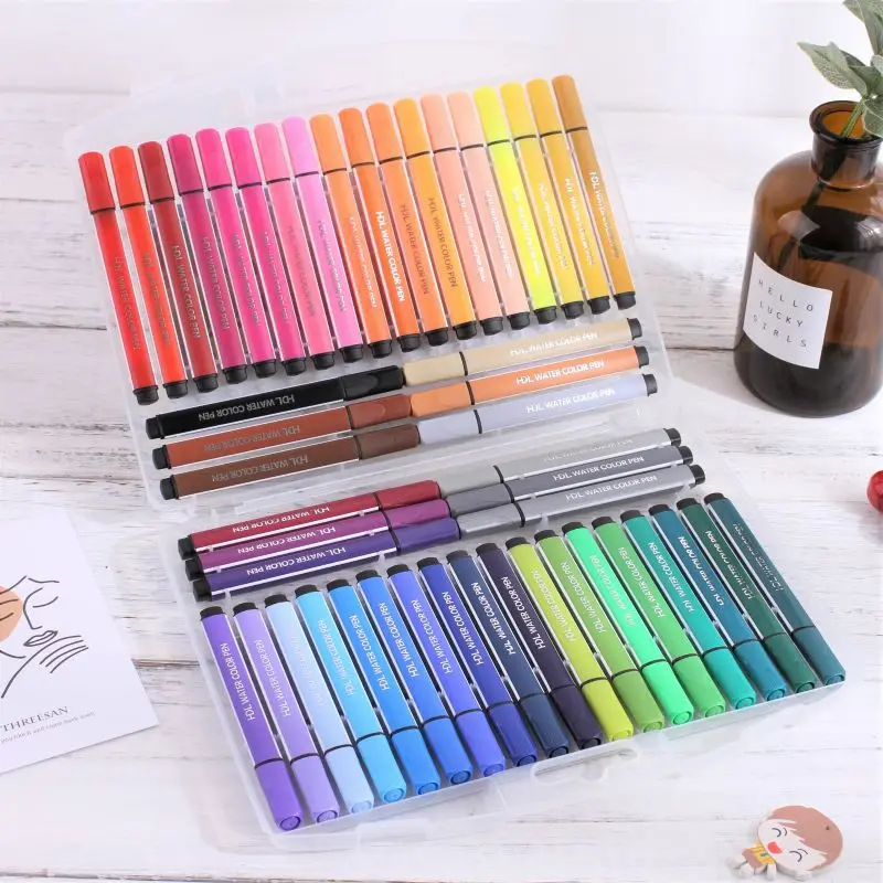 

Watercolor Pen Student Stationery Water Color Crayons 055