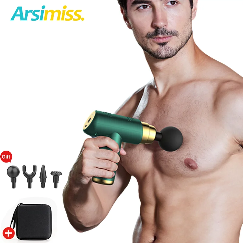 

Portable Massage Gun Deep Tissue Muscle Electric Massager Pain Relief For Body Spine Relax Pain Lumbar Back Support Massage