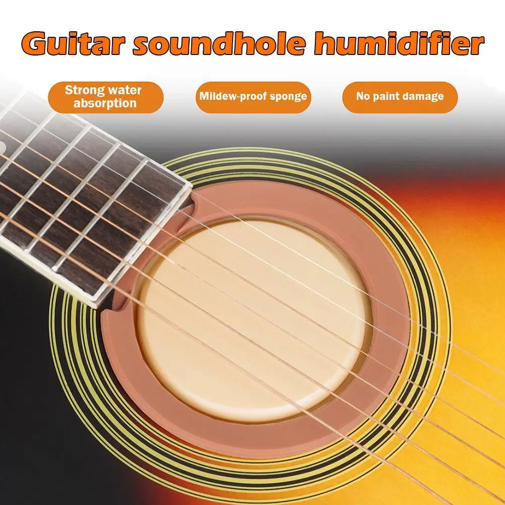 

Folk classical acoustic guitar soundhole dry humidifier soundhole regulator humidity M4U5