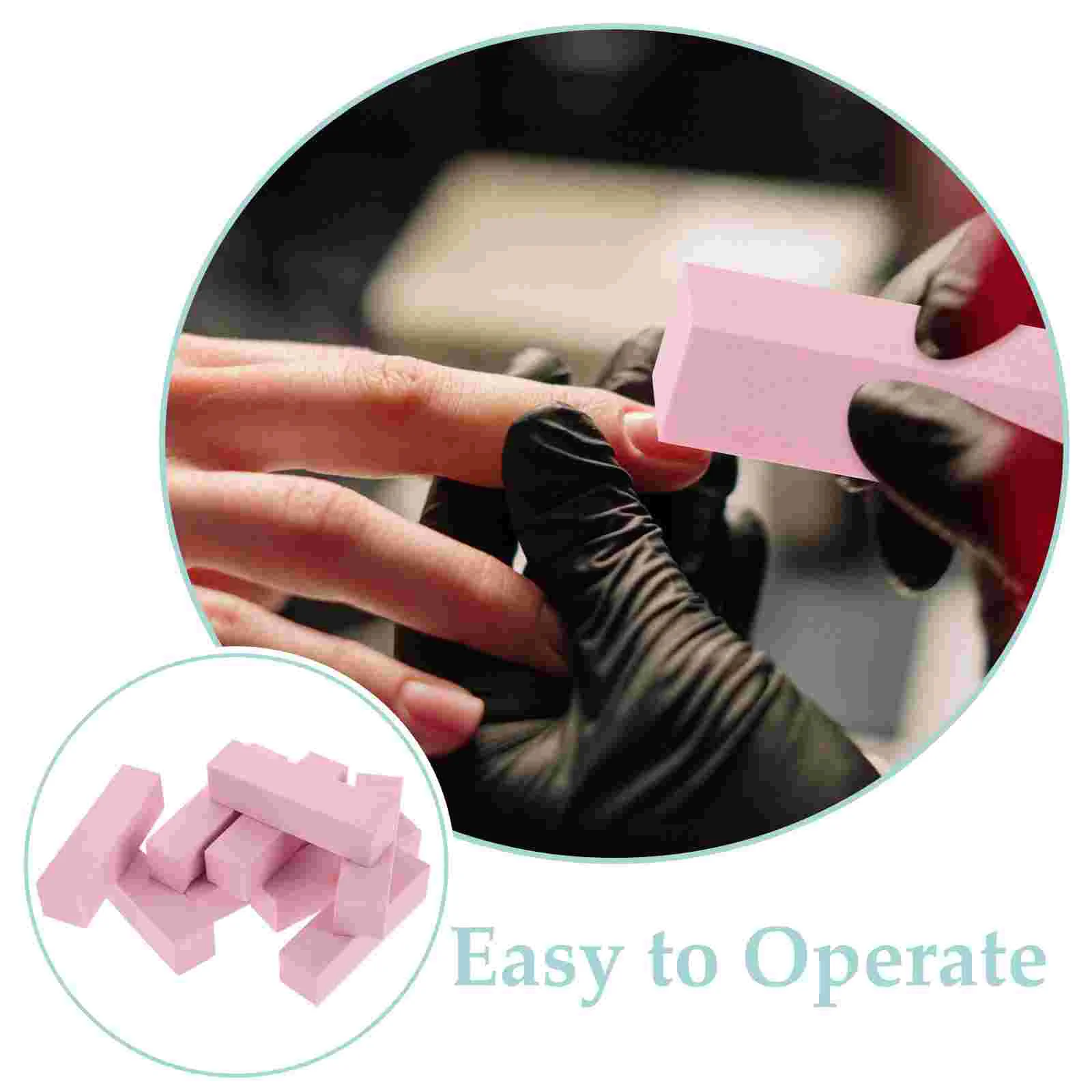 10 шт. блок для полировки ногтей набор файлов с губкой портативные инструменты