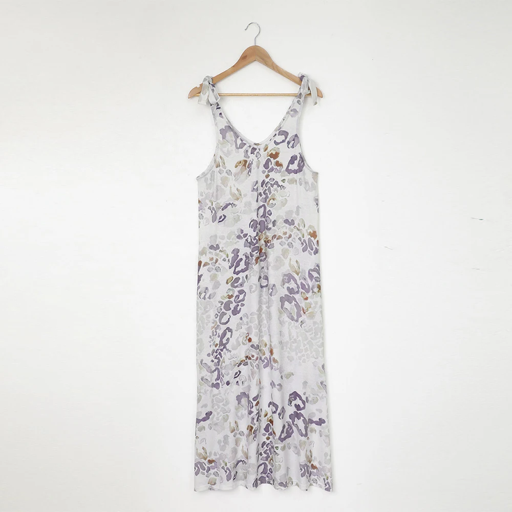 Promotion Women's Summer Sundresses Floral Slit Loose Casual Offer Long Beach Sets With Dress Sexy Woman Clothes Ladies Skirts |